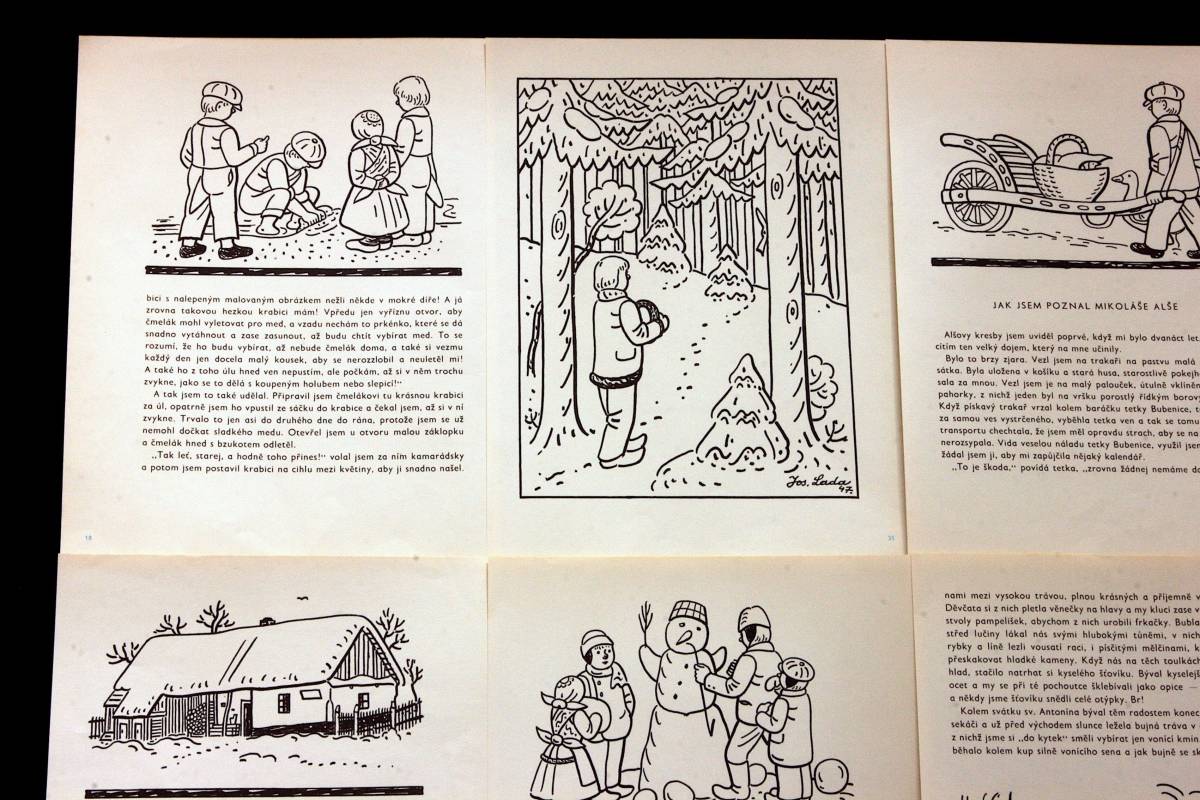 ヨゼフ ラダの古い絵本のイラスト10枚セット ヴィンテージ ヨーロッパ チェコ雑貨 チェコ絵本 イラスト 洋書 インテリア 印刷物 売買されたオークション情報 Yahooの商品情報をアーカイブ公開 オークファン Aucfan Com