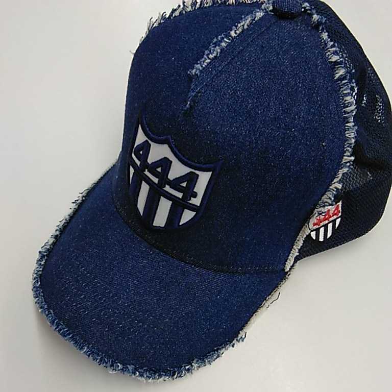 YOSHINORI KOTAKE DESIGN ヨシノリコタケ 444ブルーデニムキャップ　cap　YK3DE-444-BLUDNM-AGA RE-KOTAKE-05-F　小竹義則