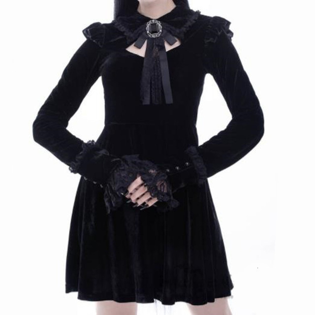 ゴスロリワンピース ゴシック ミニドレス レース リボン ゴシックドレス パーティースチームパンク ライブ衣装 Gha0841 ゴスロリ 売買されたオークション情報 Yahooの商品情報をアーカイブ公開 オークファン Aucfan Com