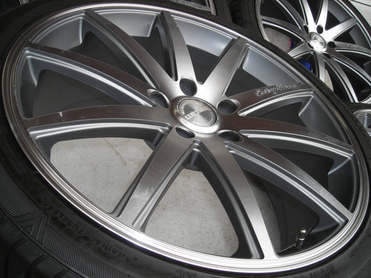 ラグジーヘインズLH-810☆レクサスLS/BMWに一押しおすすめ☆PCD120の  