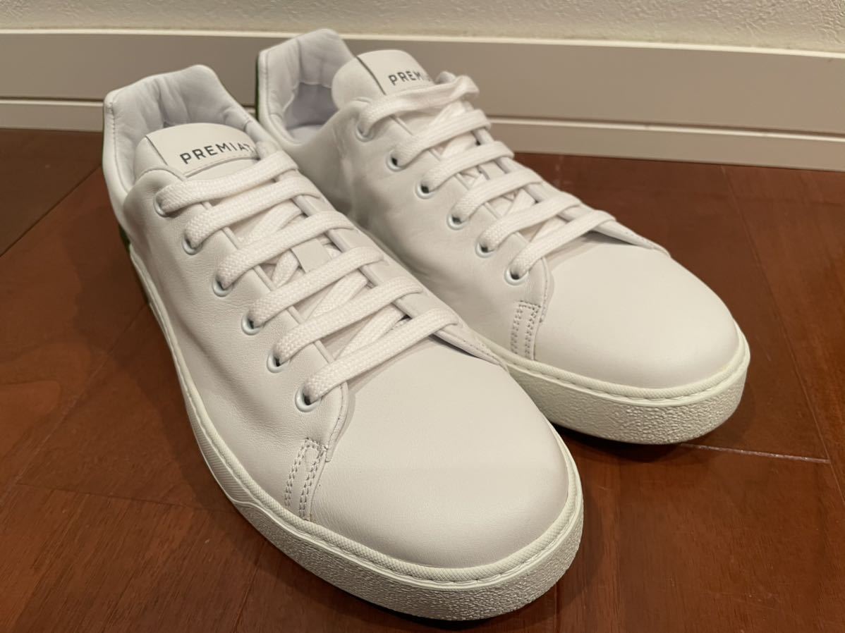 新品・未使用】PREMIATA レザー バックペイント スニーカー Color 