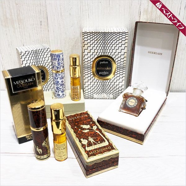 ゲラン GUERLAIN ミツコ MITSOUKO パルファム 3本セット 15ml / 8ml