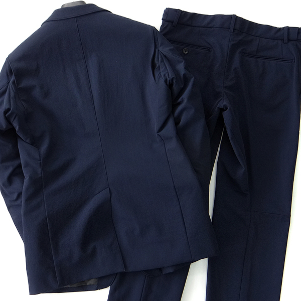 新品 DESCENTE デサント 春秋 ストレッチ セットアップ スーツ YA4(細身S) 紺 【J47752】 高機能 伸縮性抜群 メンズ ジャケット パンツ デサント DESCENTE ウォッシャブル・洗濯可能 春秋◇未使用 売れ筋 PAUSEのパッカブルシリーズが