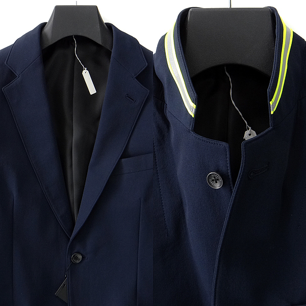 新品 DESCENTE デサント 春秋 ストレッチ セットアップ スーツ YA4(細身S) 紺 【J47752】 高機能 伸縮性抜群 メンズ ジャケット パンツ デサント DESCENTE ウォッシャブル・洗濯可能 春秋◇未使用 売れ筋 PAUSEのパッカブルシリーズが