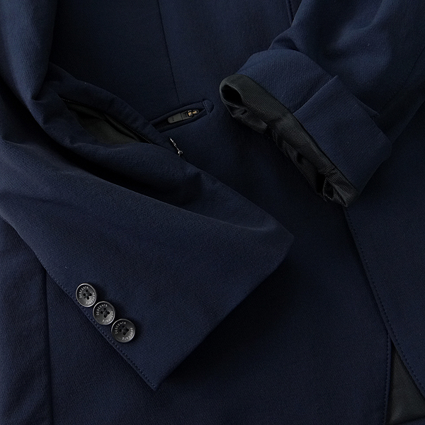 新品 DESCENTE デサント 春秋 ストレッチ セットアップ スーツ YA4(細身S) 紺 【J47752】 高機能 伸縮性抜群 メンズ ジャケット パンツ デサント DESCENTE ウォッシャブル・洗濯可能 春秋◇未使用 売れ筋 PAUSEのパッカブルシリーズが