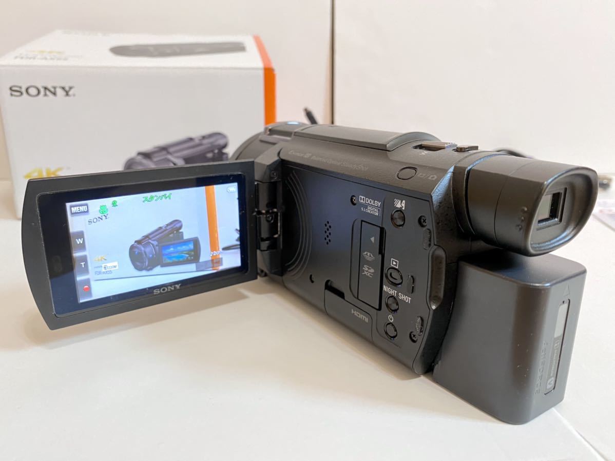 SONY FDR-AX55 fdr－ax55 バッテリーの通販 デジタルビデオカメラ