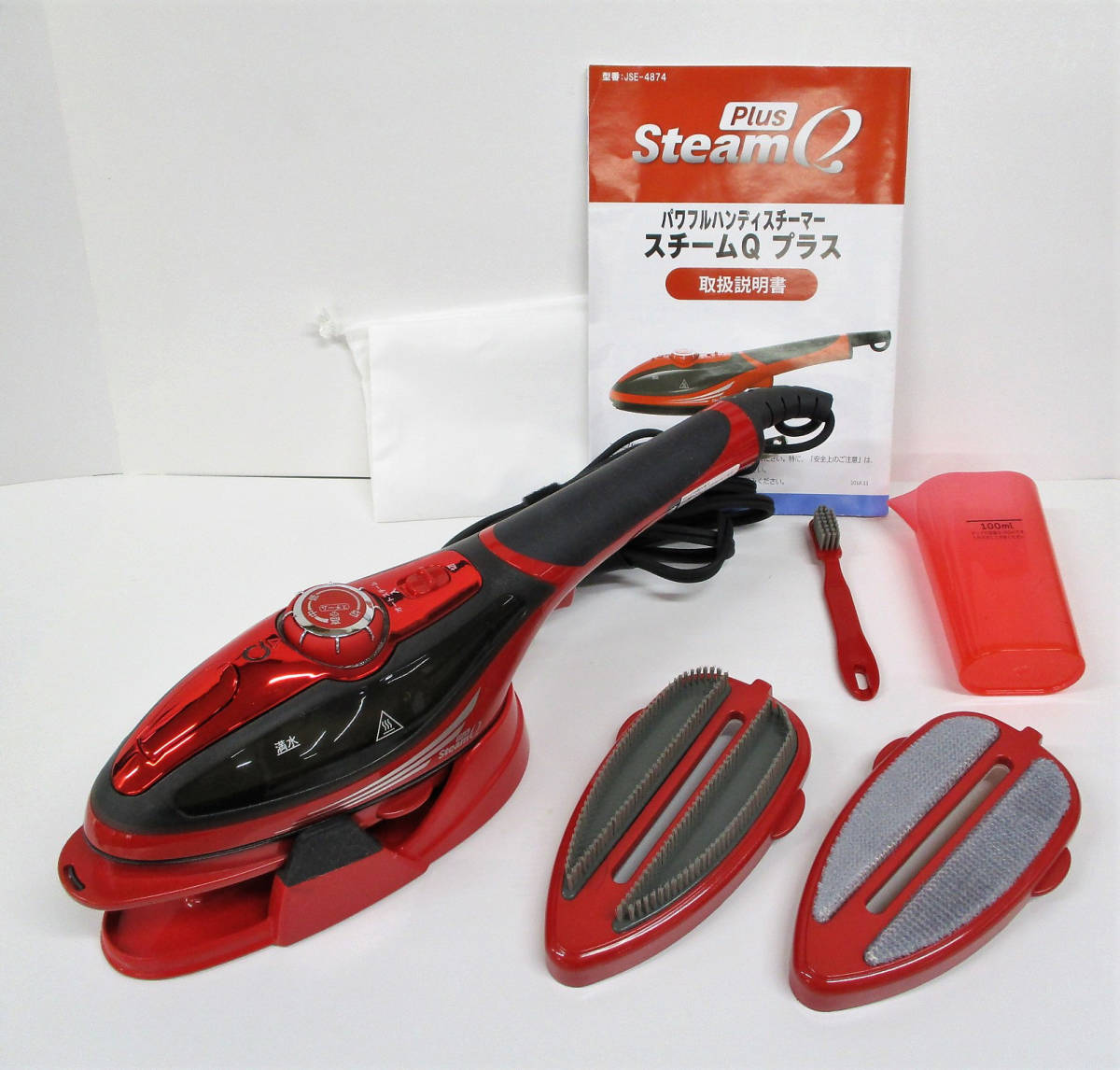 パワフルハンディースチーマー スチームq ルビーレッド Jse 4874 Rr ハンディアイロン 売買されたオークション情報 Yahooの商品情報をアーカイブ公開 オークファン Aucfan Com