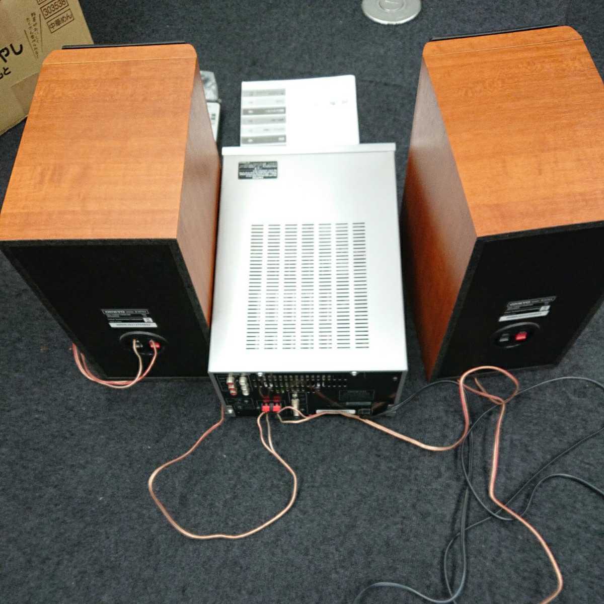 ジャンク ONKYO オンキョー X-N7XX システムコンポ （FR-N7XX/D-N7XX