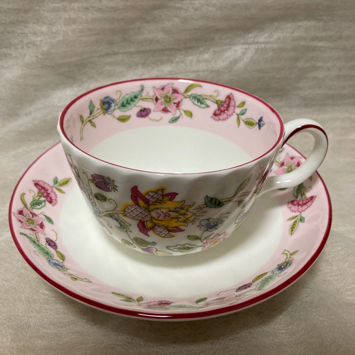 ミントン ピンク ハドンホール セレブレーション MINTON ティーカップ 