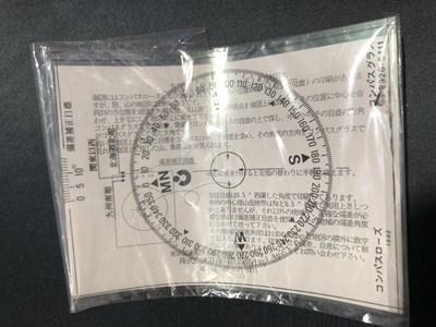 ☆石神井計器 ハイアイポイント コンパスグラス HB-177 ミル目盛仕様