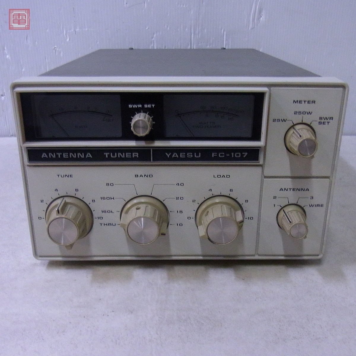 アンテナチューナー YAESU FC-107 ヤエス - 八重洲無線 Yahoo