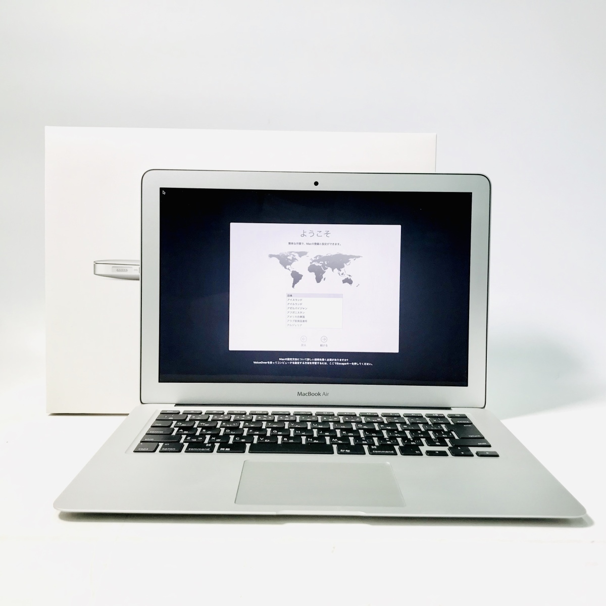 動作確認済み MacBook Air 13インチ（Mid 2013） Core i7 1.7GHz/8GB
