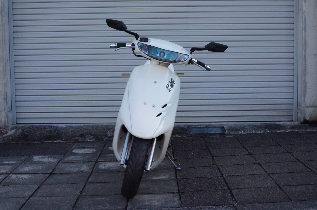 ライブディオ ZX 150㎜ロンホイ ローダウン カメレオンCDI 横綱