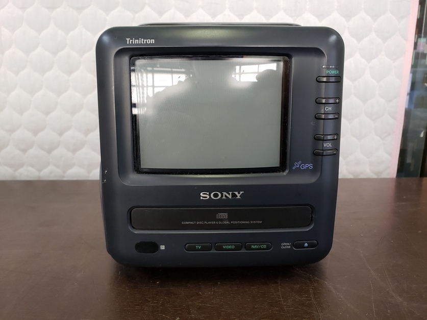 Sony KVD-6NV1 トリニトロン ブラウン管テレビ レトロ 6インチ Yahoo!オークション - SONY KVD-6NV1ナビゲーション/CD/カラーテレビ