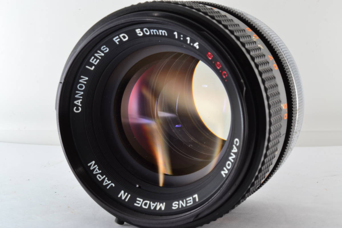  実用 キヤノン CANON FD 50mm F1.4 S.S.C. #2167(キヤノン)｜売買されたオークション情報、yahooの商品情報をアーカイブ公開 - オークファン キヤノン