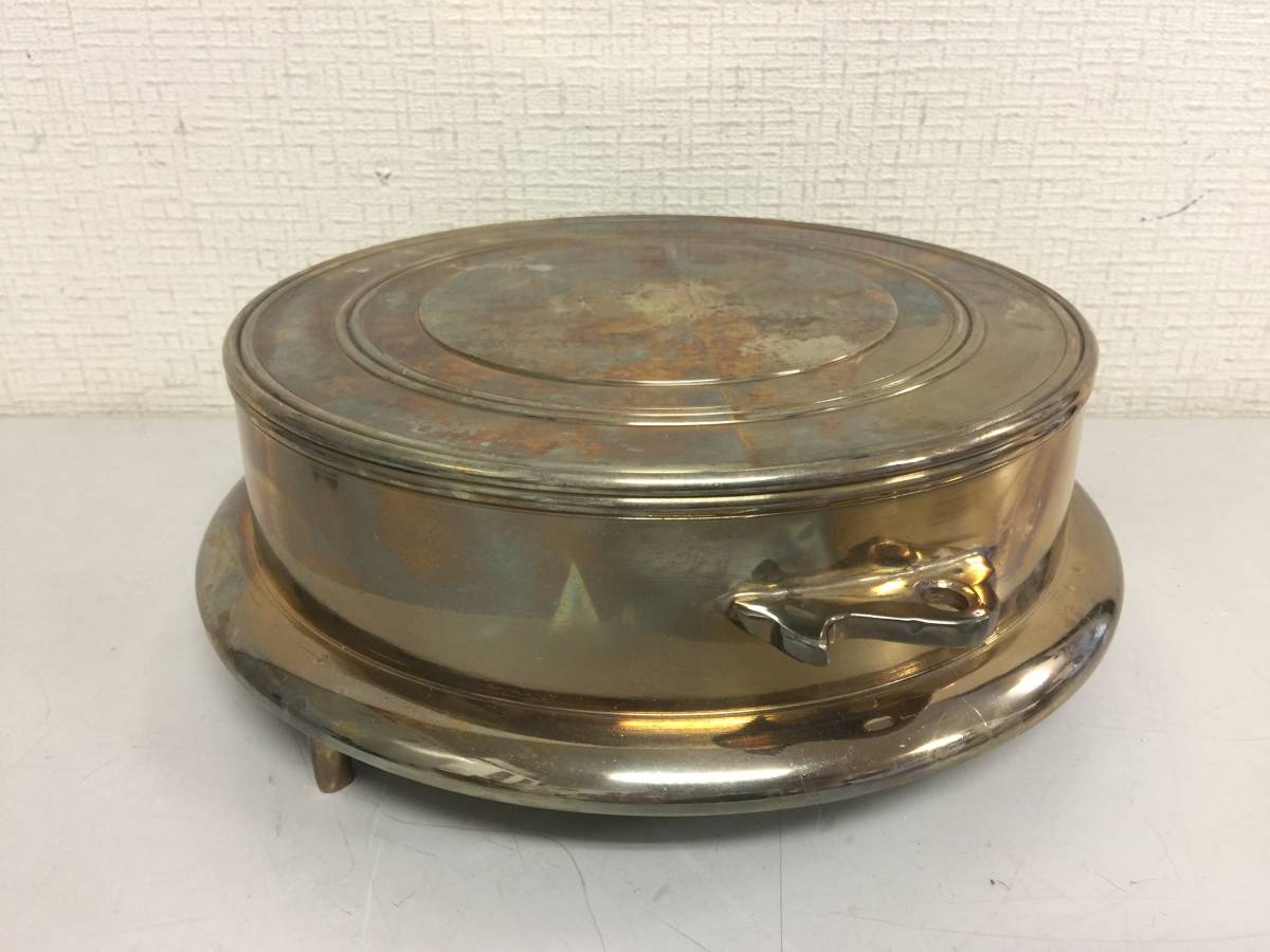 真鍮製 三つ足丸鉦吾 三足 しょうご 置鐘 仏具 8.0