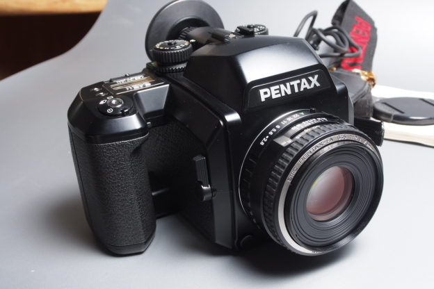 ペンタックス 645N FA 75㎜ f2，8付き 訳ありファインダー PENTAX