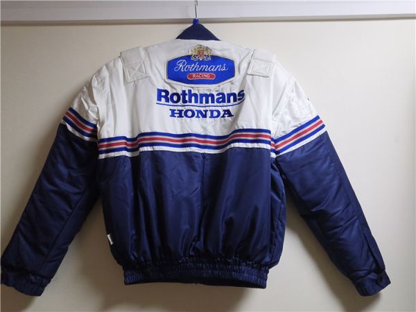 希少 Rothmans HONDA ロスマンズホンダ ブルゾン刺繍綿入ジャケットHRC 