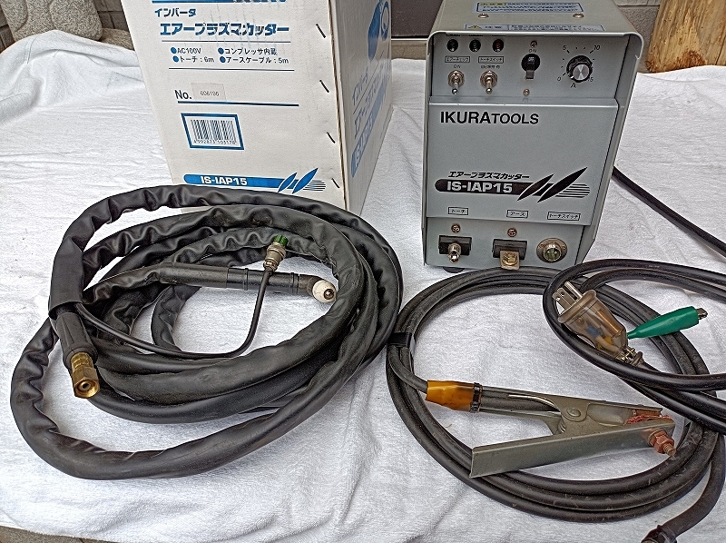確認用 エアープラズマカッター | 育良精機 - IS-IAP15S 株式会社 IS-IAP15