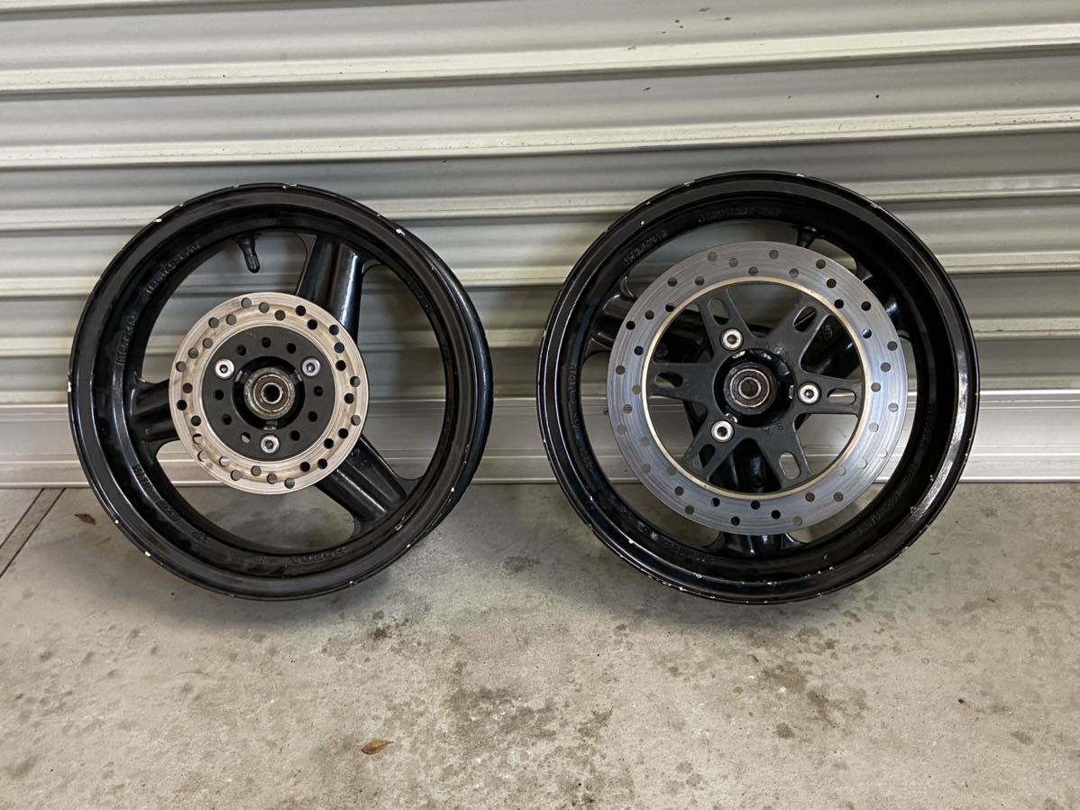 NSR50 前後ホイールセット ディスク付き 純正ホイール パーツ ホイール