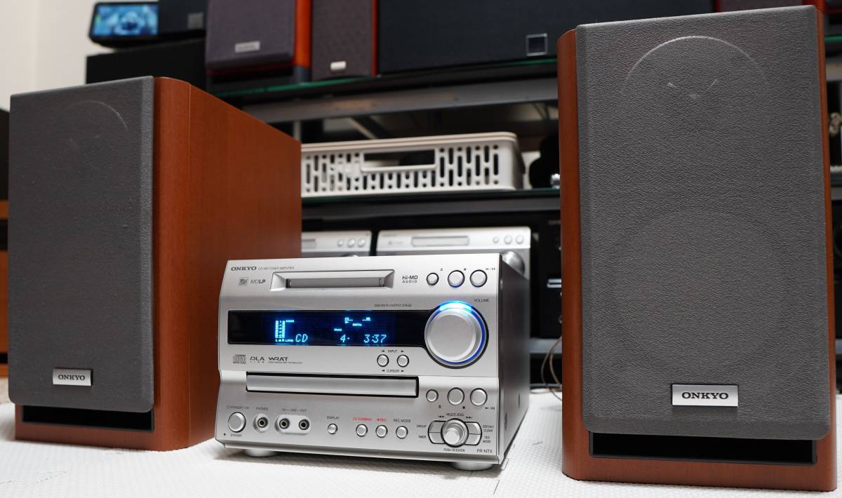 ONKYO FR-N7X CD MD オンキョー : Amplifier Hi-MD FR-N7SX（CD⁄MD
