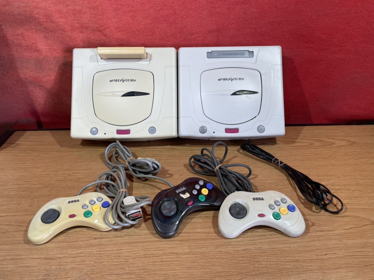 セガサターン 本体 3台 コントローラー 3台 ジャンク 【公式通販】