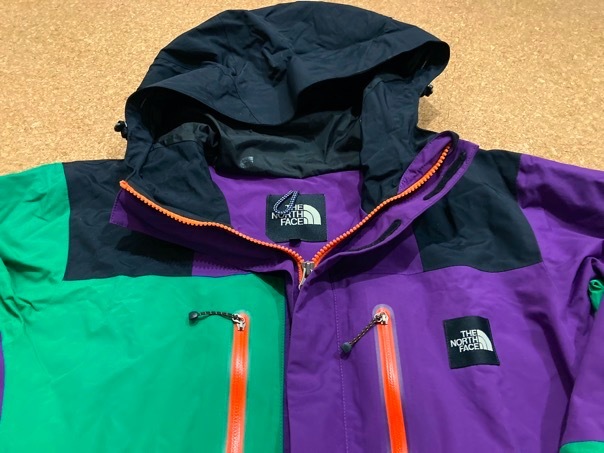 激レア】ザ ノースフェイス マウンテンパーカー パープル エヴァ 初  