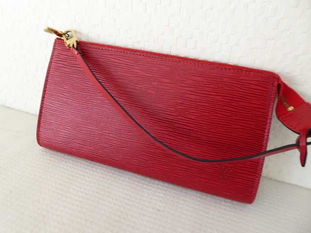 ルイヴィトン トゥルーストワレット28 モノグラム ポーチ オールド