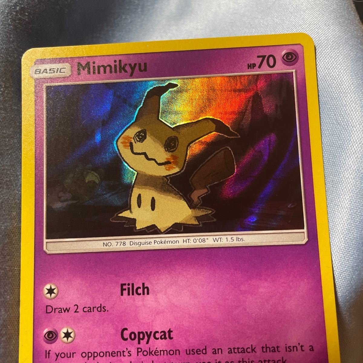 ミミッキュ Mimikyu ポケモンカード 海外版 英語版 旧ポケモンカード