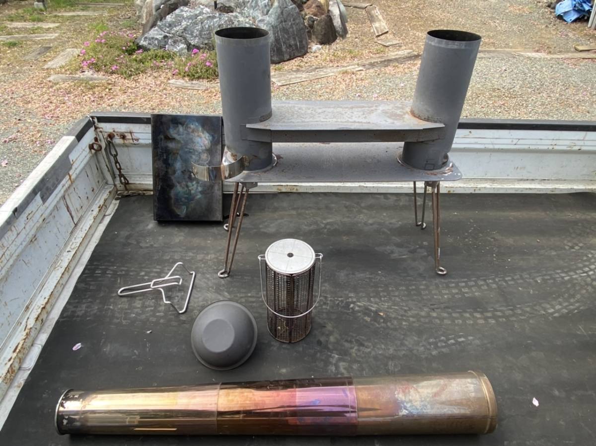 キリン君II ペレットストーブ　キャンプ　アウトドア　BBQ_2