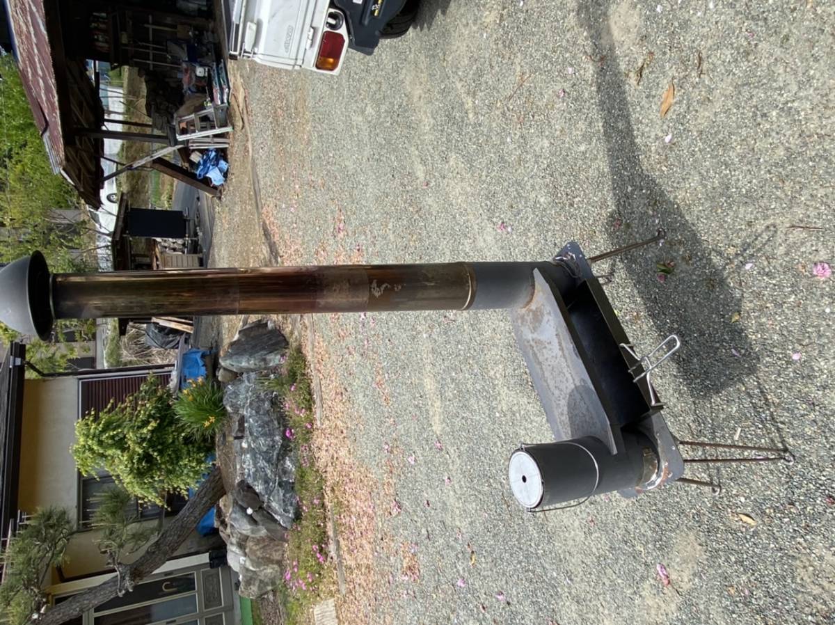 キリン君II ペレットストーブ　キャンプ　アウトドア　BBQ_4