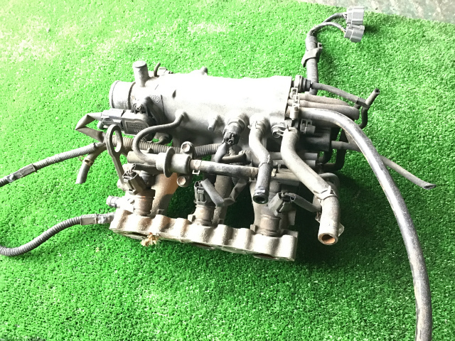 送料無料，爆買い EA21R カプチーノ K6A 5MT － インテークマニホールド インマニ スロットル インジェクター(エンジン部品)｜売買されたオークション情報、yahooの商品情報をアーカイブ公開 - オークファン スズキ用