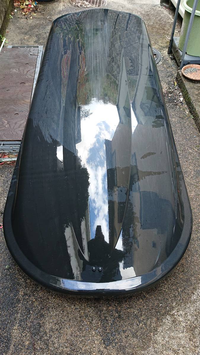 TERZO テルッツォ ルーフボックス＋フリード用キャリアベース＋キャリアバー 鍵２個付き ダンパースムースです_10