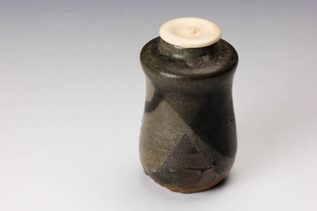 茶道具 古唐津 絵唐津 香合 時代物(K-XA861) 茶道具 古唐津 絵唐津 香合 時代物(K-XA861) 公式通販