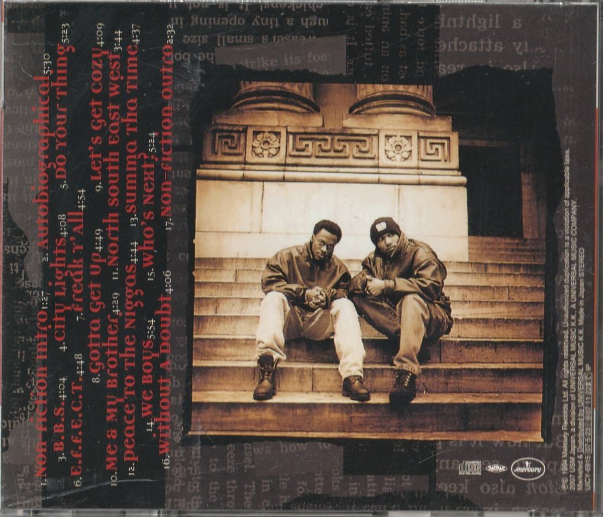 Black Sheep / Non-Fiction 【CD】 検索＞＞ HIPHOP / ブラックシープ 