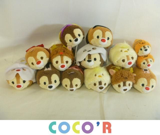同梱可 良品 ディズニー チップ デール ツムツム ぬいぐるみ クリスマス イースター ハロウィン 等 13点 グッズセット ディズニー 売買されたオークション情報 Yahooの商品情報をアーカイブ公開 オークファン Aucfan Com