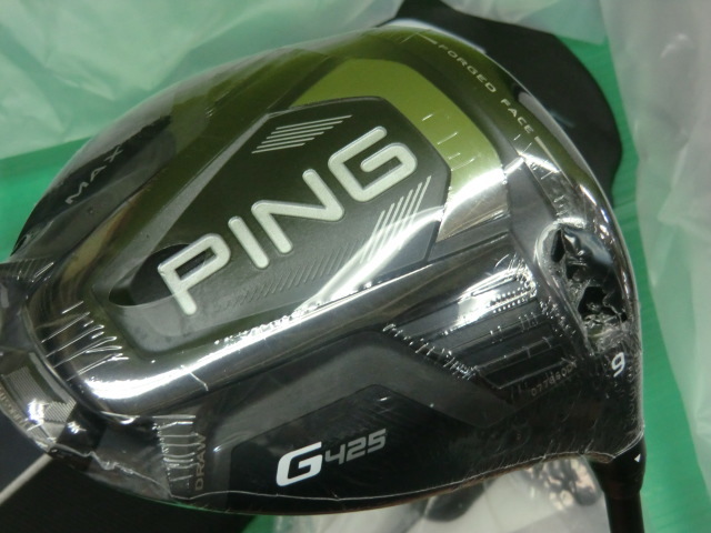 ピン G425 MAX 9° ドライバー ヘッド と カバー PING G425 ドライバー