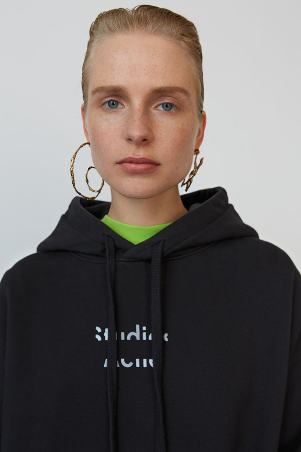 20AW【定価4.4万】Acne Studios ブロークンロゴフーディ スウェット 