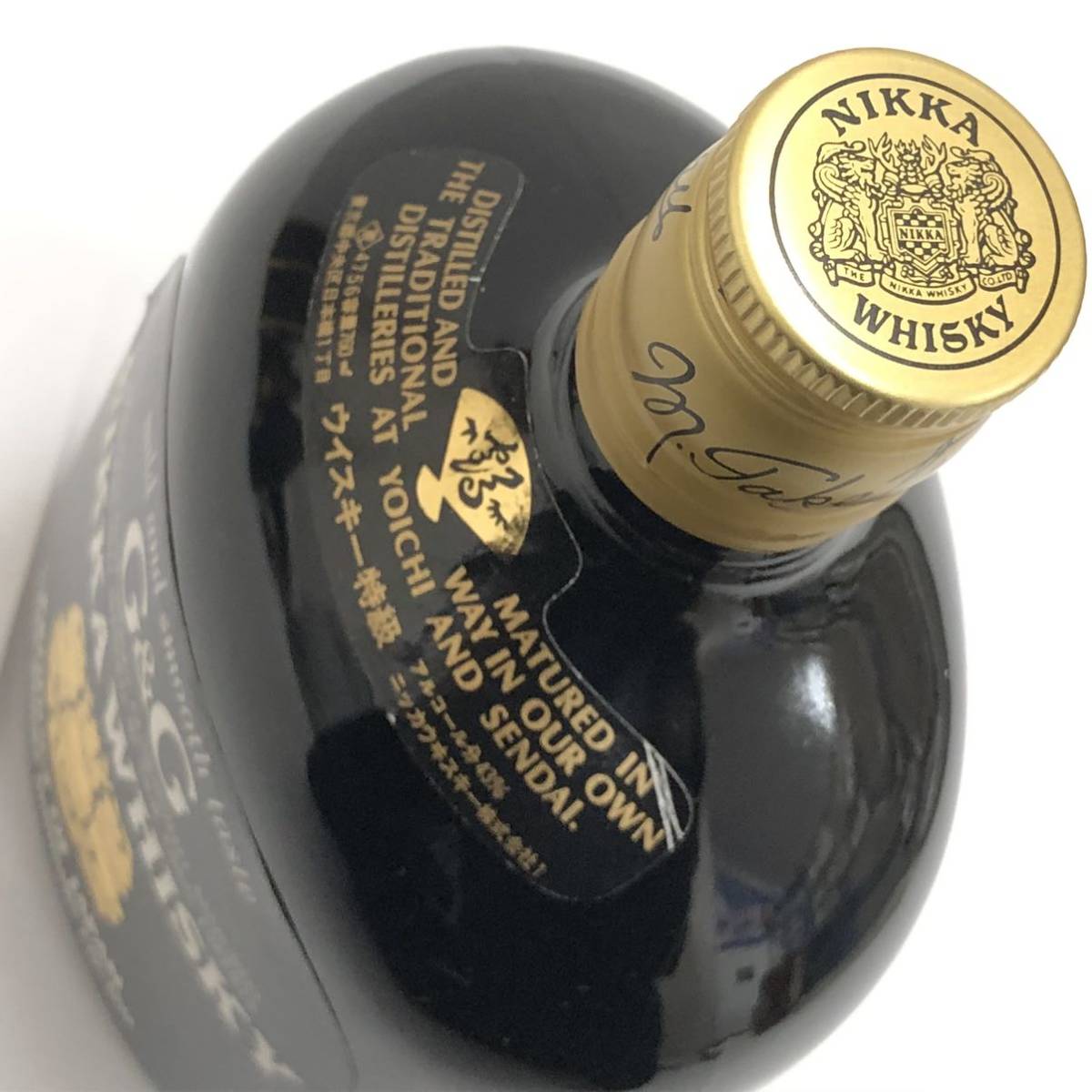 未開栓】☆NIKKA WHISKY G&G 黒瓶☆ 760ml／43%／ニッカ ウイスキー