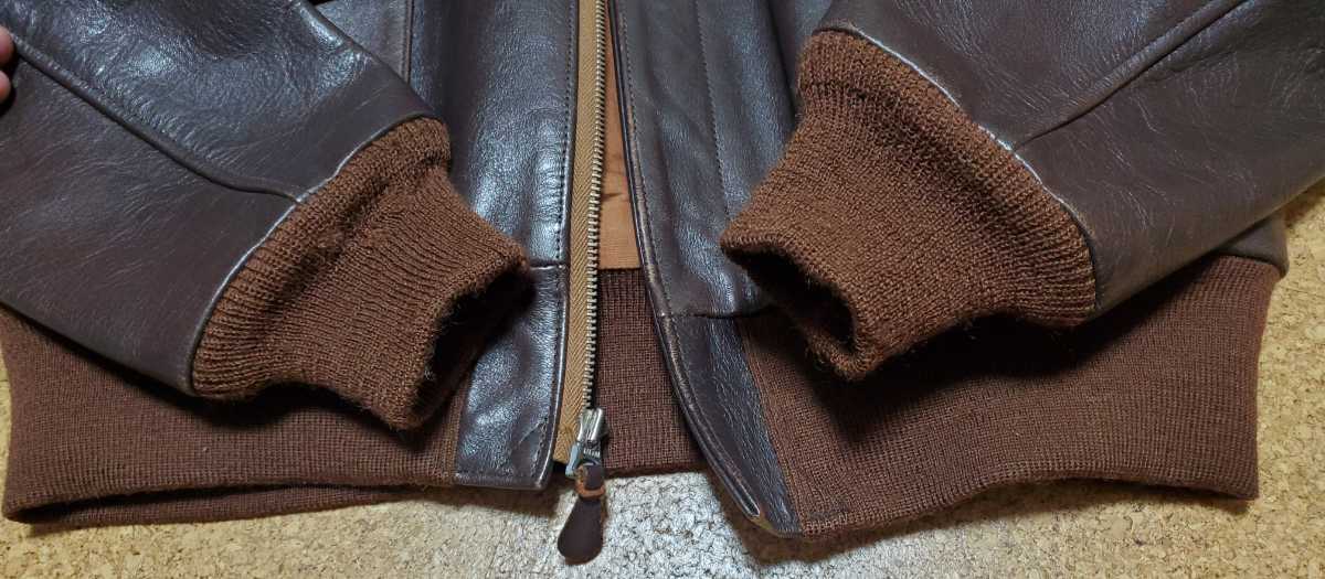 激レア 旧リアルマッコイズ 黄金期 ROUGH WEAR A-2 フライトジャケット