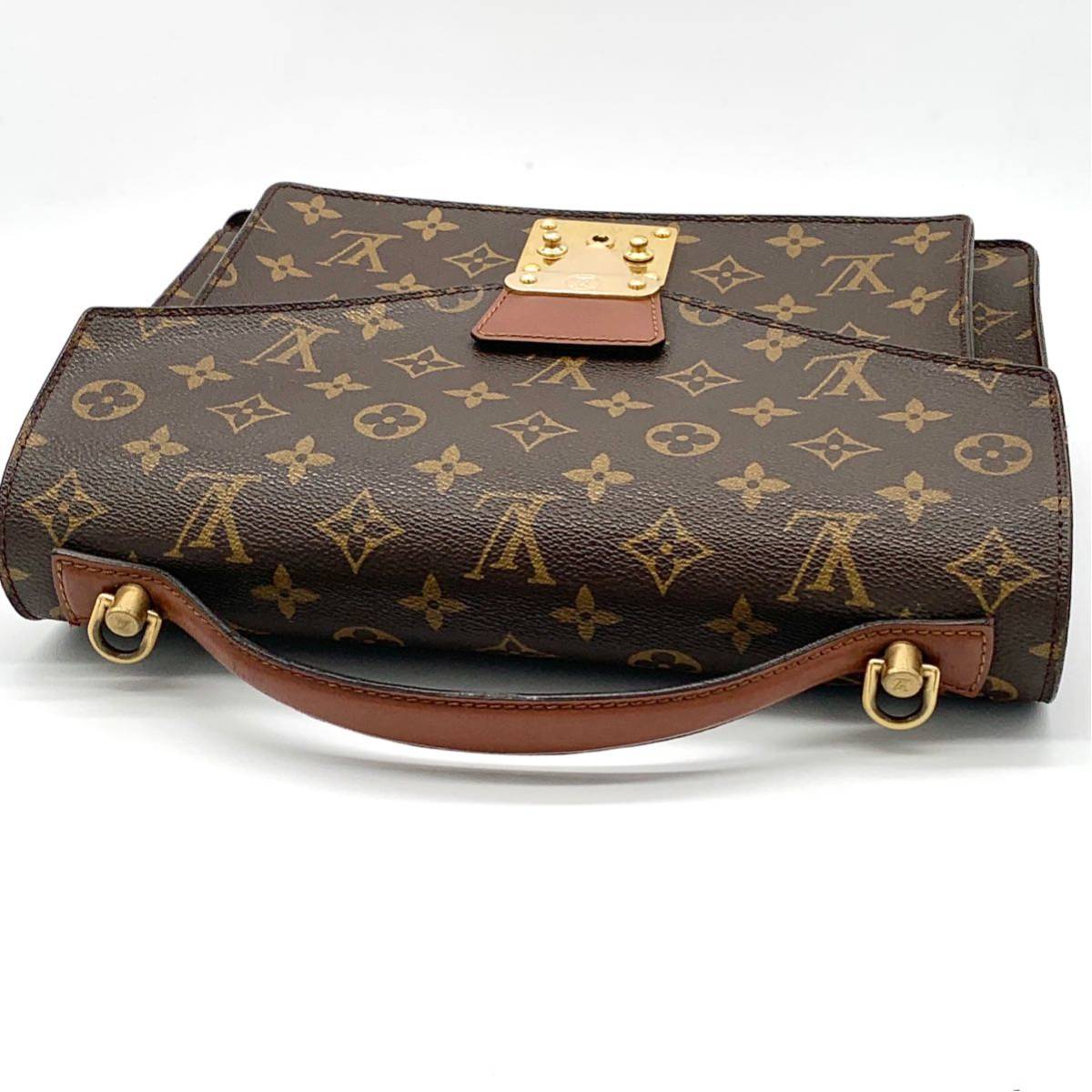 1円 LOUIS VUITTON ルイヴィトン モノグラム モンソー 2way 