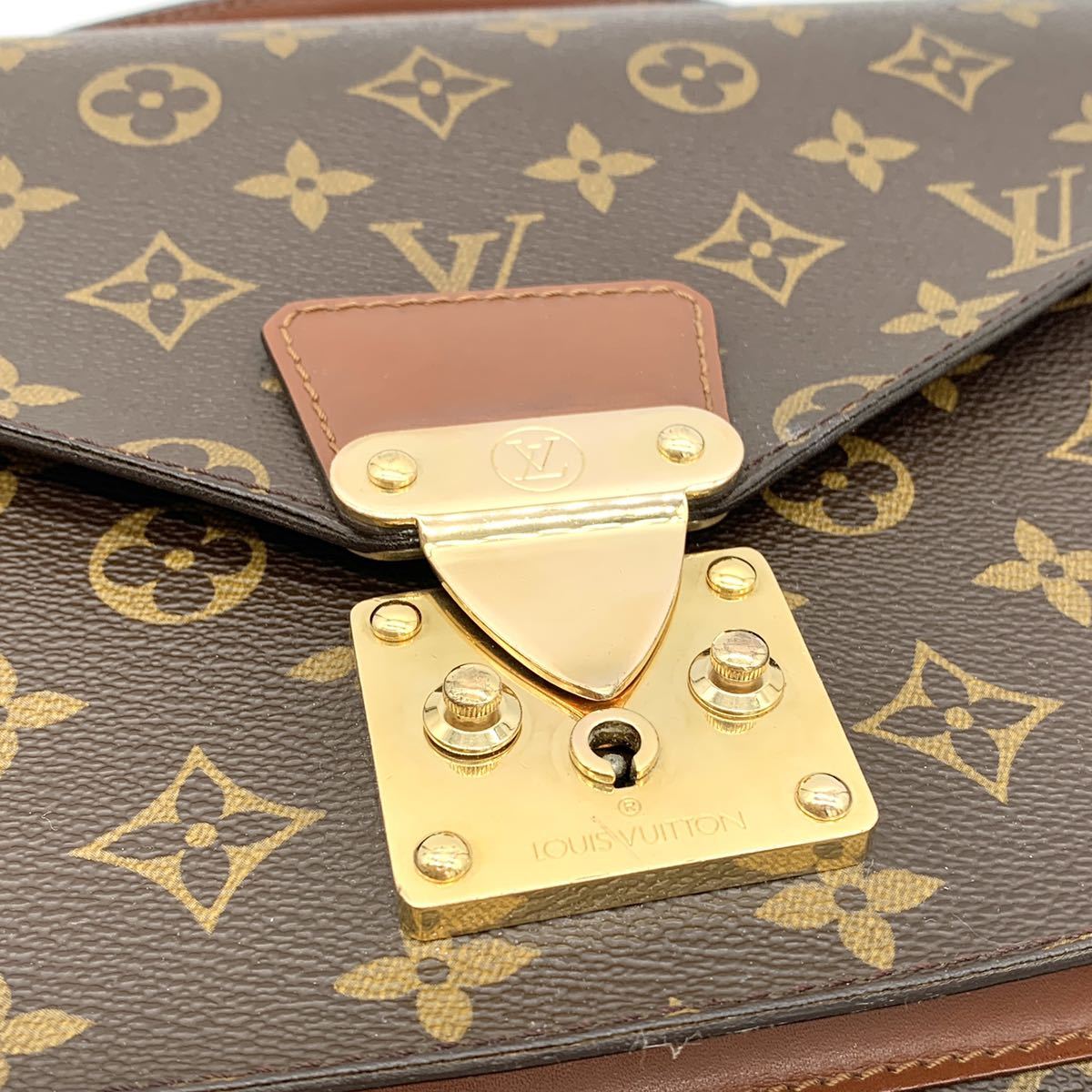 1円 LOUIS VUITTON ルイヴィトン モノグラム モンソー 2way 