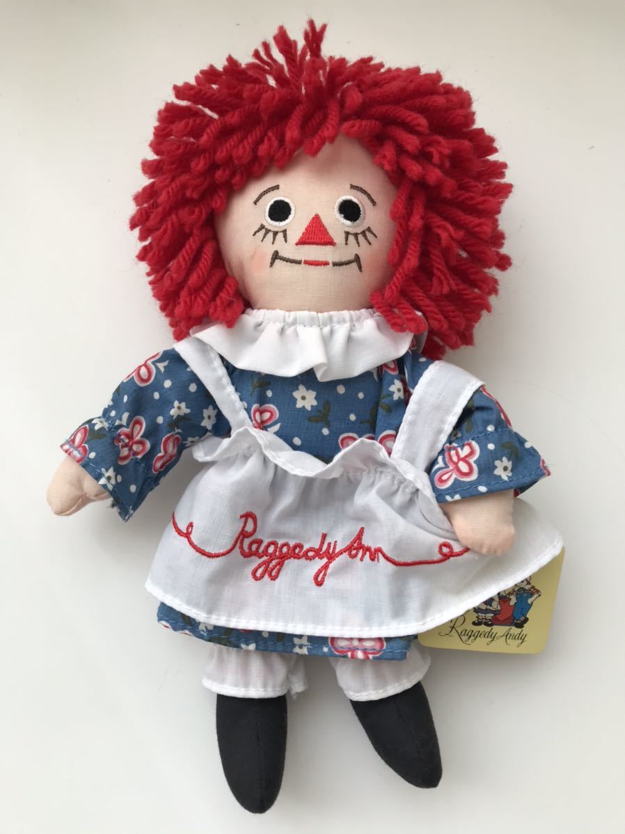 ラガディ アン アンディ 人形 ドール ぬいぐるみ Raggedy Ann Andy アメリカ 購入 キャラクタードール 売買されたオークション情報 Yahooの商品情報をアーカイブ公開 オークファン Aucfan Com