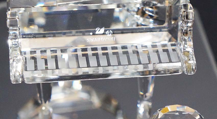 ☆SWAROVSKI スワロフスキー/ グランドピアノ クリスタル 置物
