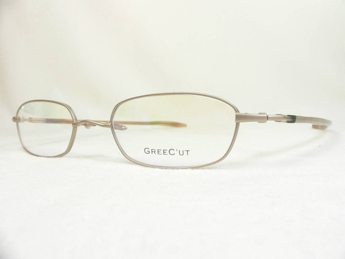 GREEC'UT tredici 一山 眼鏡 フレーム グリークカット GREEC'UT tredici 一山 眼鏡フレーム グリークカット col-1 col-9 公式