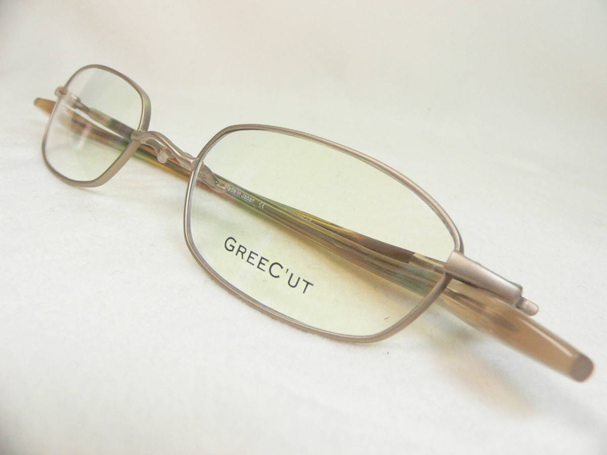 GREEC'UT tredici 一山 眼鏡フレーム グリークカット col-1 col-9 公式