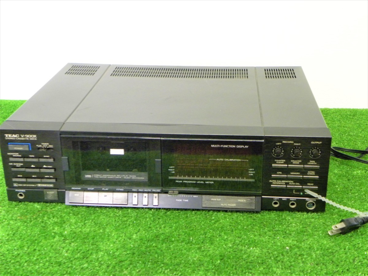 □ジャンク TEAC ティアック ステレオカセットデッキ V-900X 【公式通販】