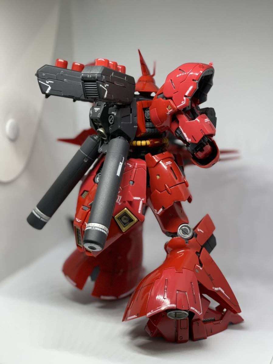 ☆RG サザビー 一部塗装済み完成品 リアルグレード 968 サザビー RG