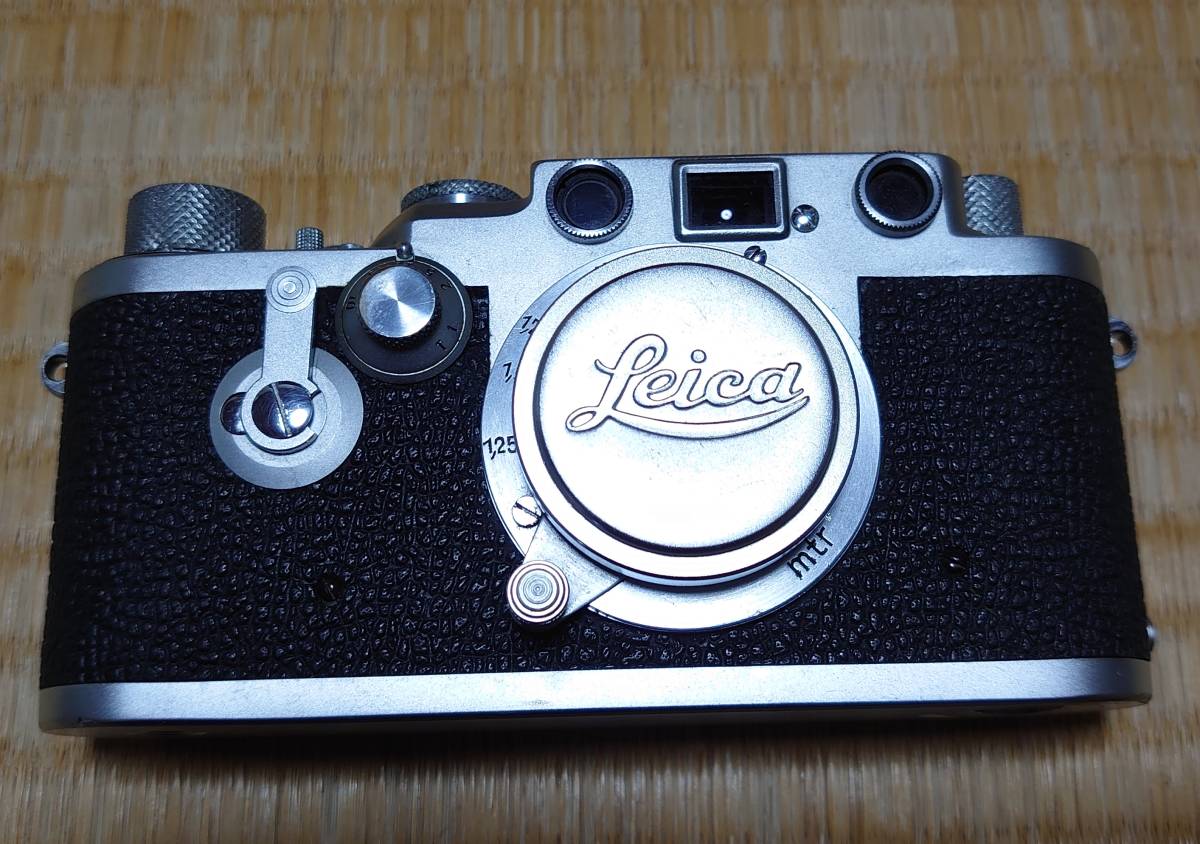 良品 Leica IIIf レッドダイヤル Elmar 5cm F3.5 Leica IIIf Red Dial