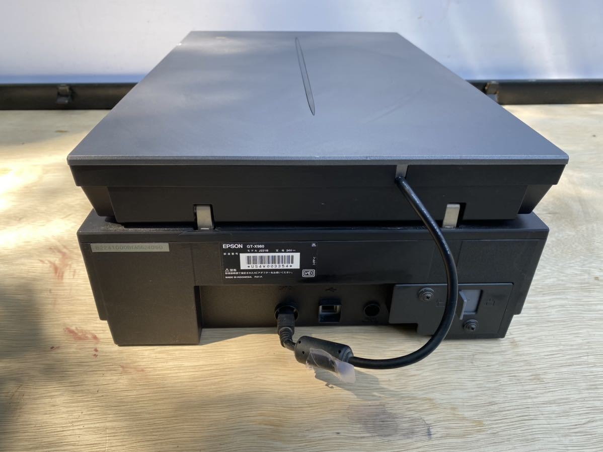 GT-X980 エプソン EPSON スキャナー | フラットベッドスキャナー A4高